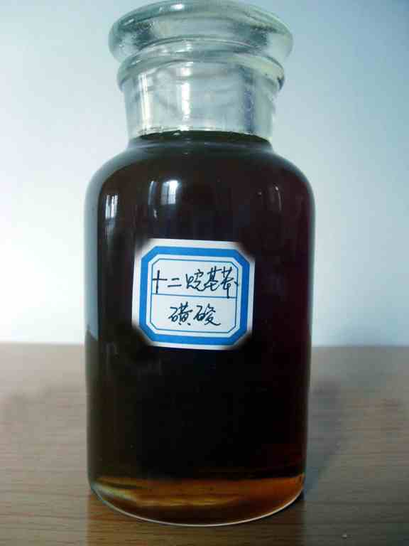 磺酸棕褐色粘稠液体